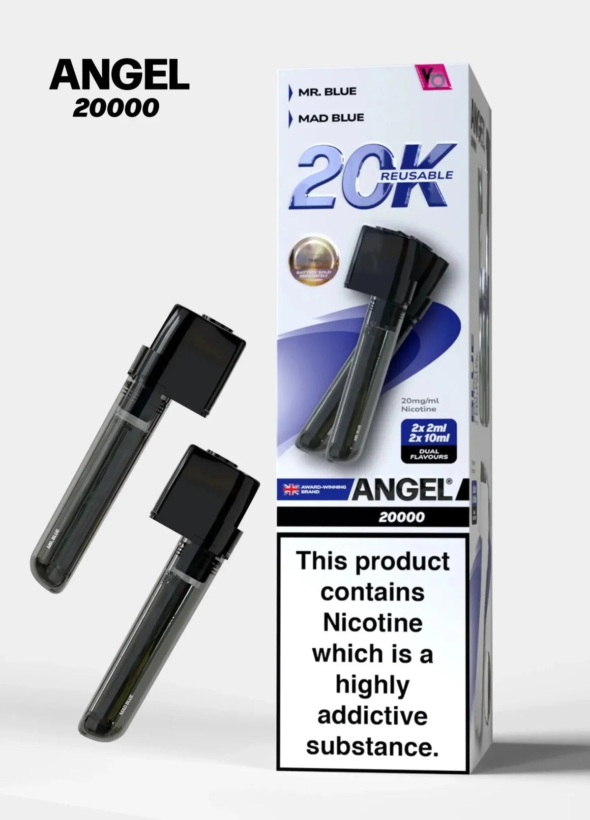 Vapes Bars Angel 20000 Replacement Pods - Clouds Vapes