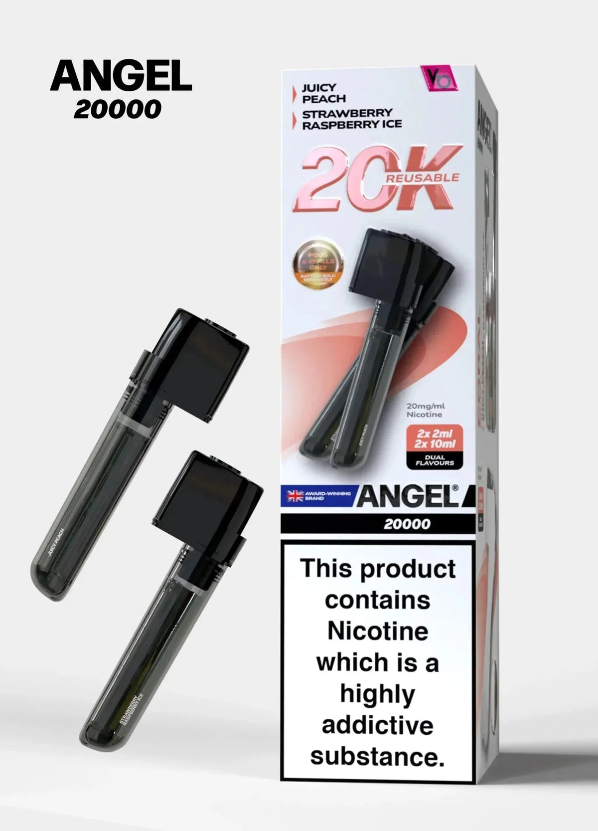 Vapes Bars Angel 20000 Replacement Pods - Clouds Vapes