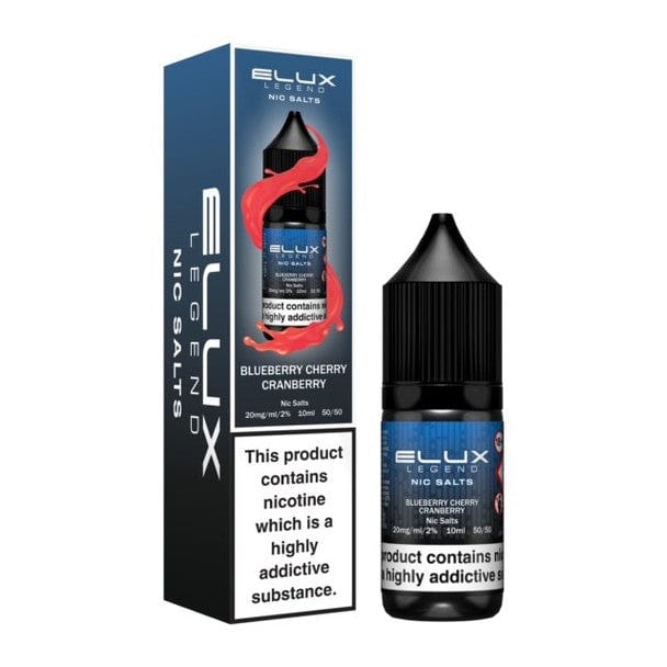 Elux Legend Nic Salts 10ml E-liquids - Clouds Vapes