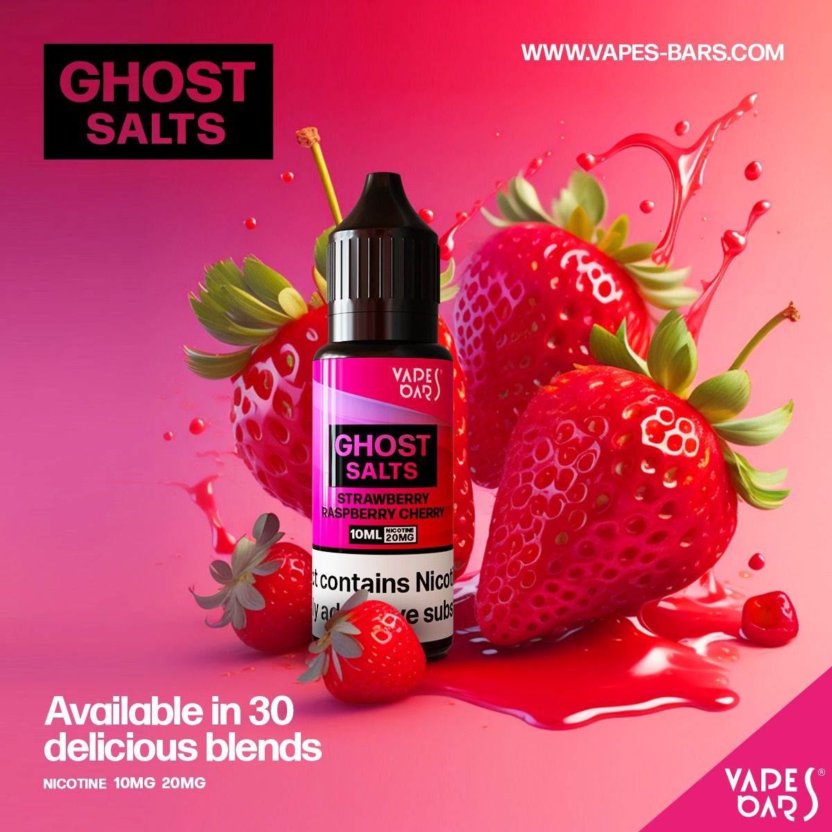 GHOST 3500 Nic Salts 10ml - Clouds Vapes