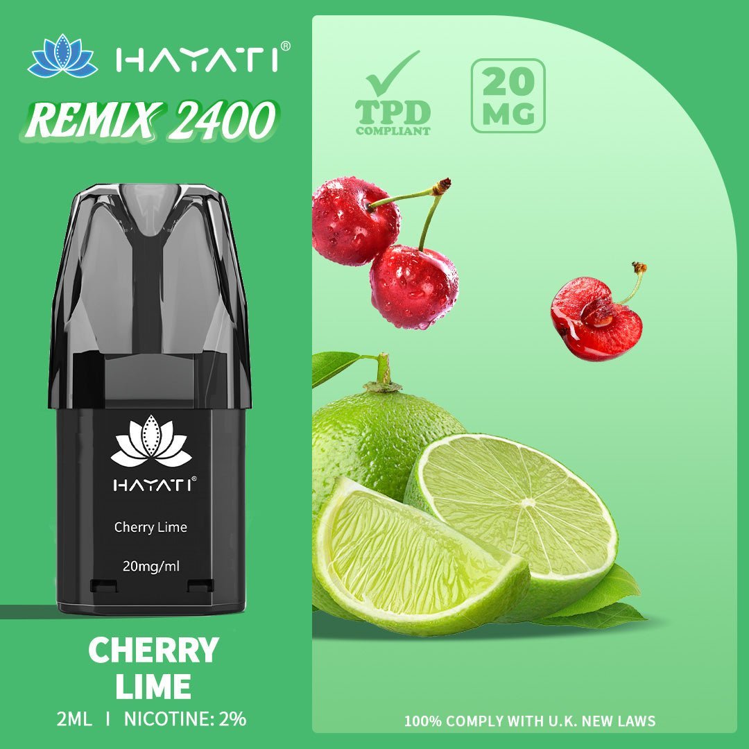 Hayati Remix 2400 Puffs Replacement Pods - Clouds Vapes