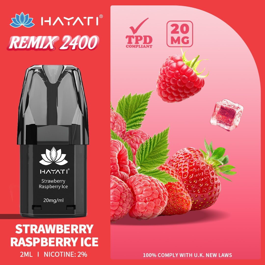 Hayati Remix 2400 Puffs Replacement Pods - Clouds Vapes