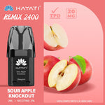 Hayati Remix 2400 Puffs Replacement Pods - Clouds Vapes