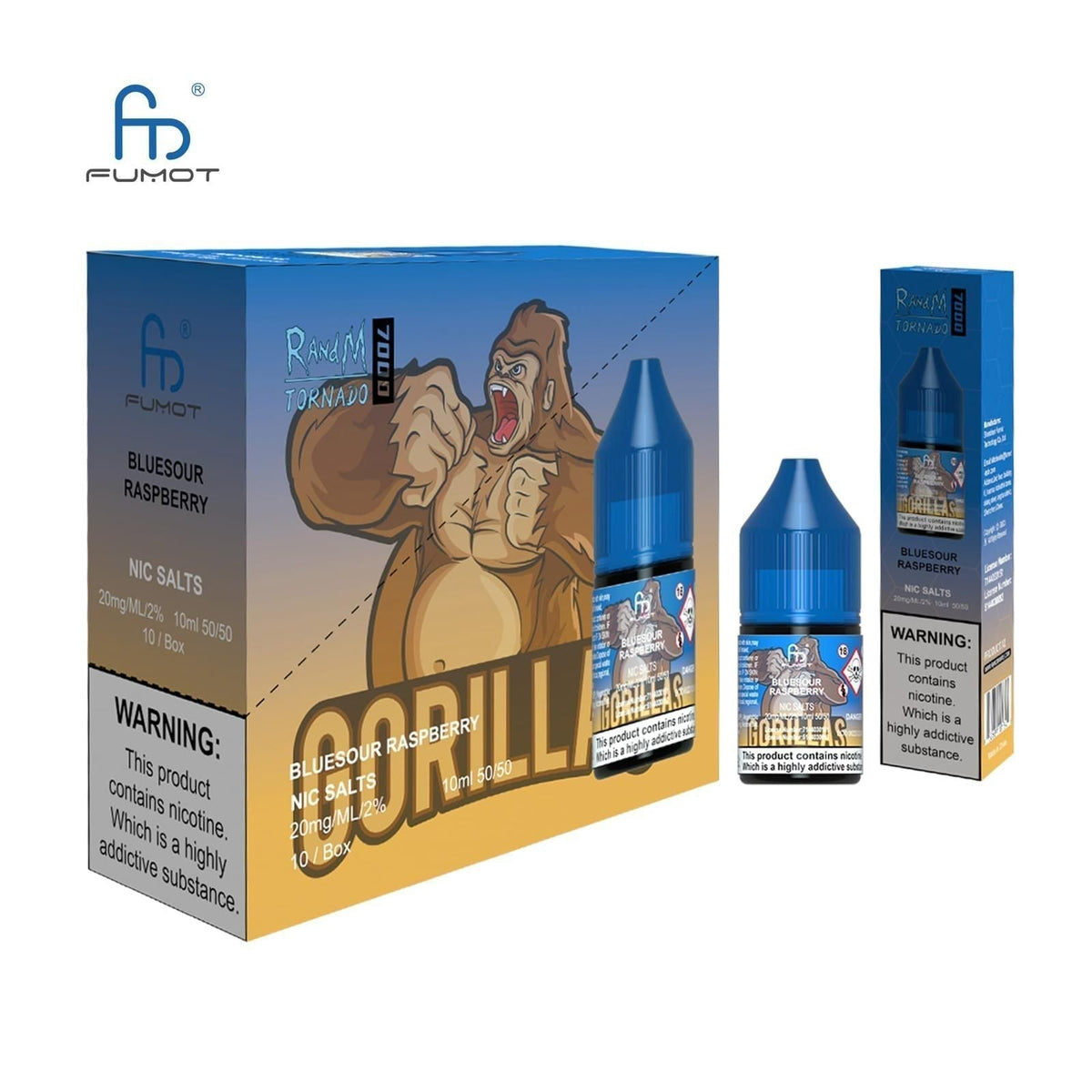 R and M 7000 Nic Salt 10ml - Clouds Vapes