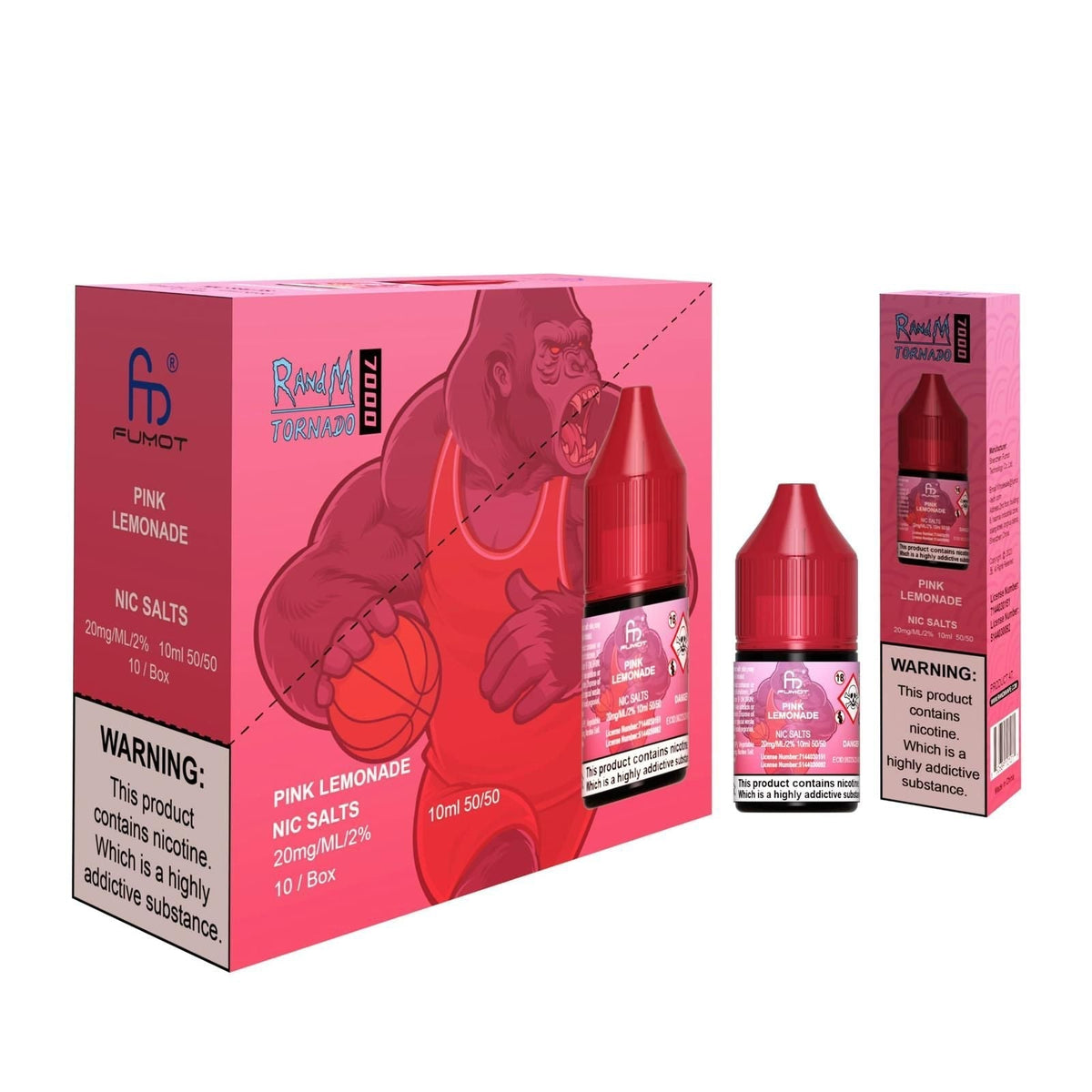R and M 7000 Nic Salt 10ml - Clouds Vapes