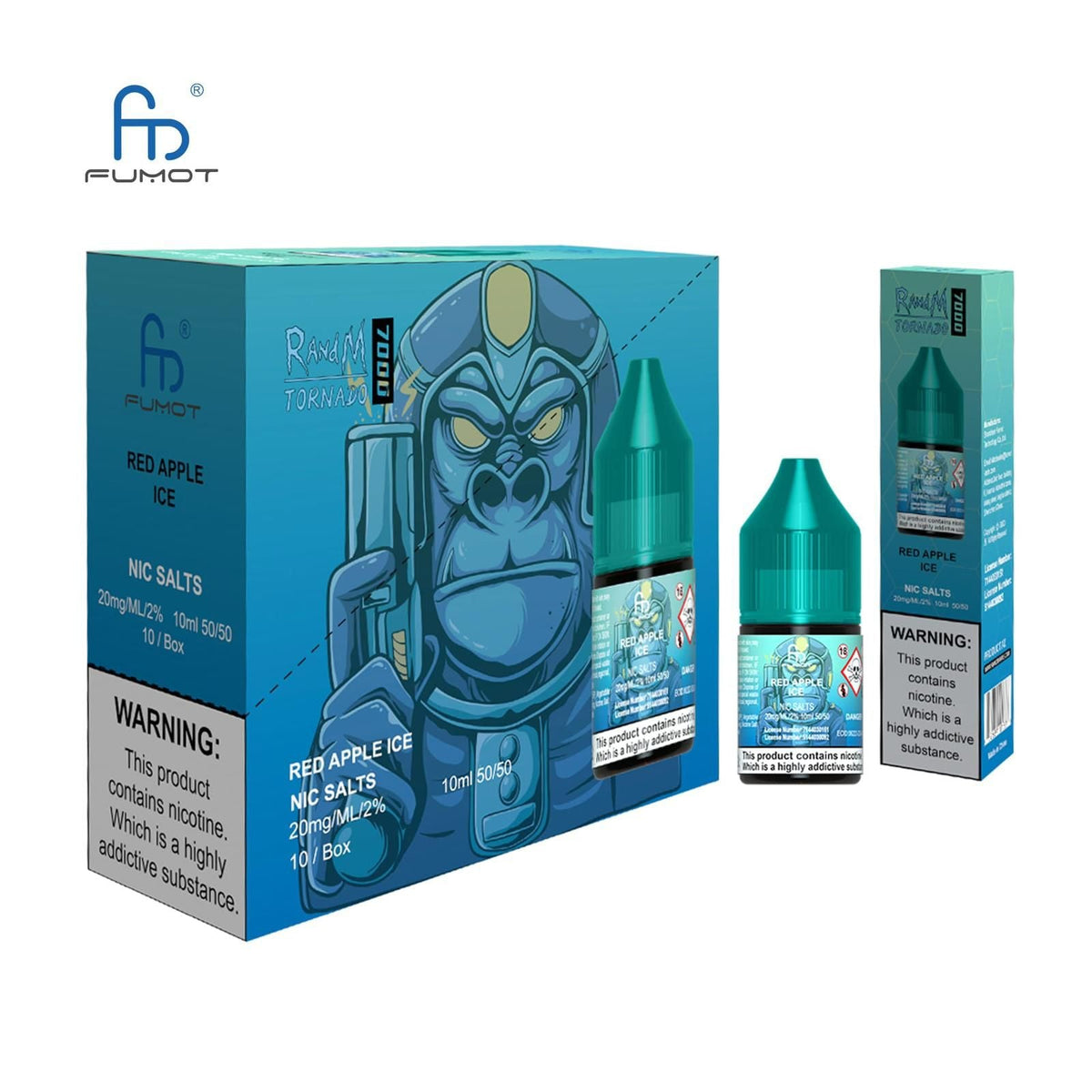 R and M 7000 Nic Salt 10ml - Clouds Vapes