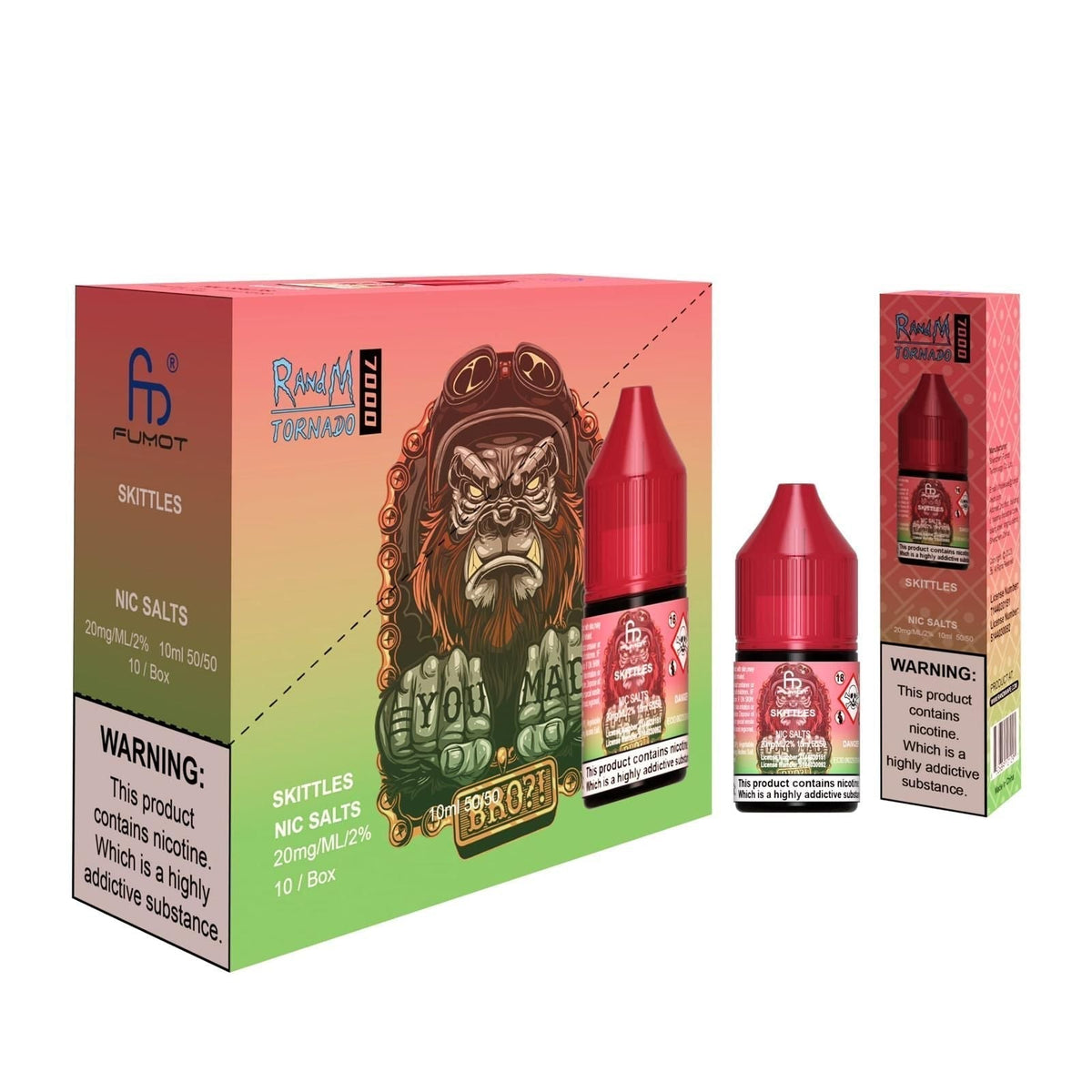 R and M 7000 Nic Salt 10ml - Clouds Vapes