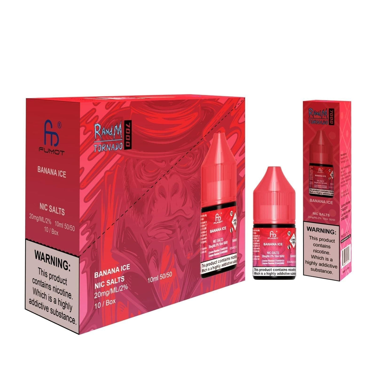 R and M 7000 Nic Salt 10ml - Clouds Vapes