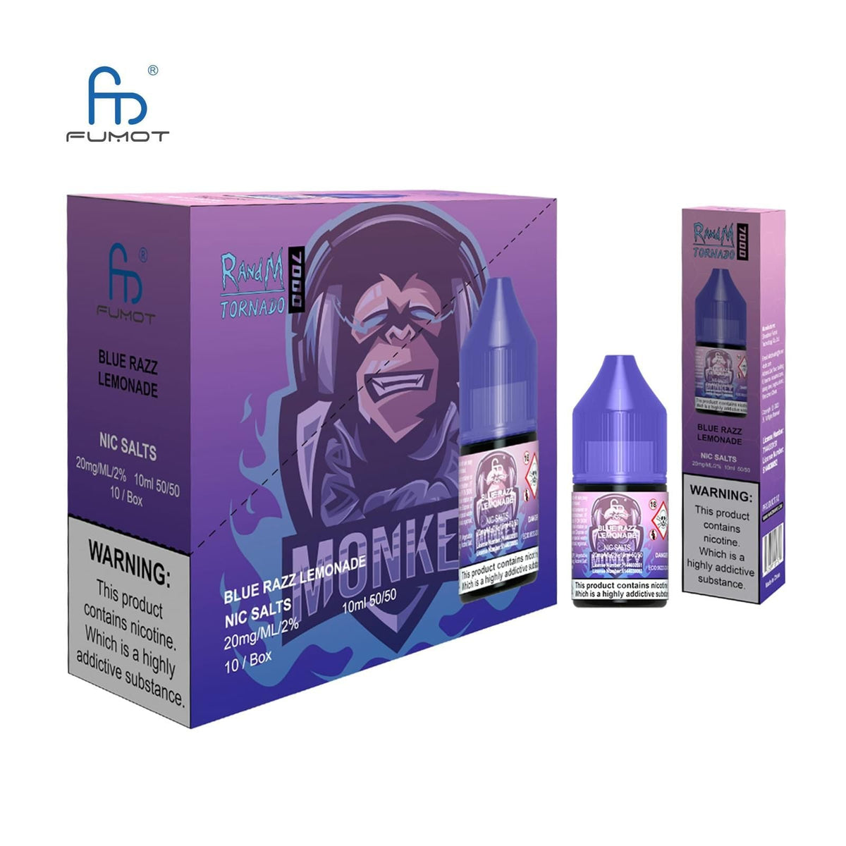R and M 7000 Nic Salt 10ml - Clouds Vapes