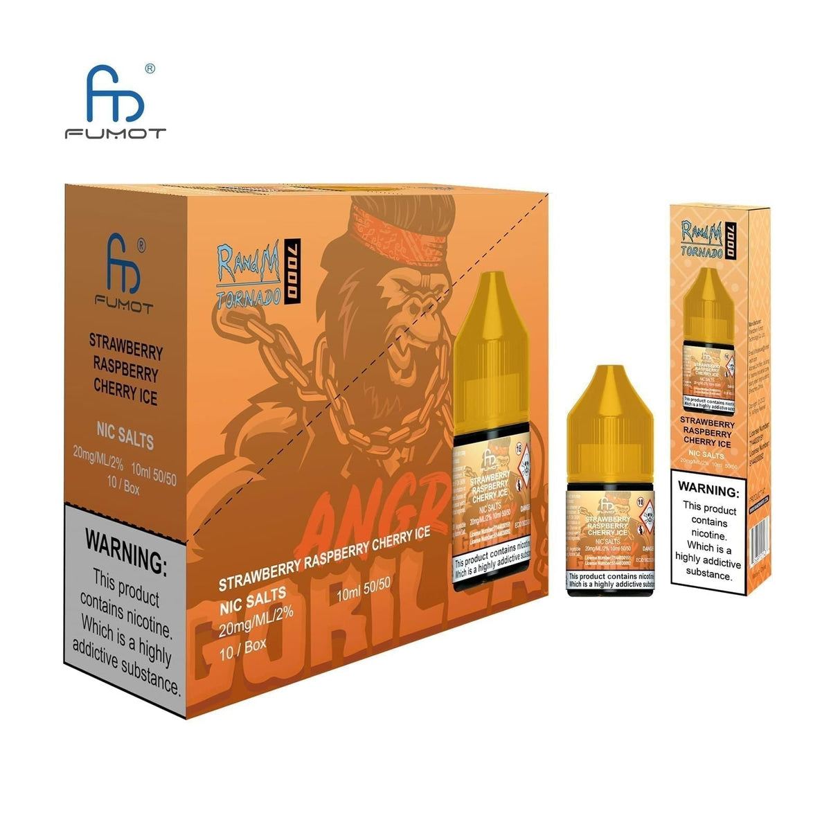 R and M 7000 Nic Salt 10ml - Clouds Vapes