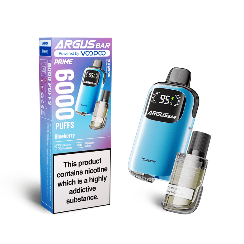 ARGUS Bar Prime 6000 Disposable Vape Box of 5 - Clouds Vapes