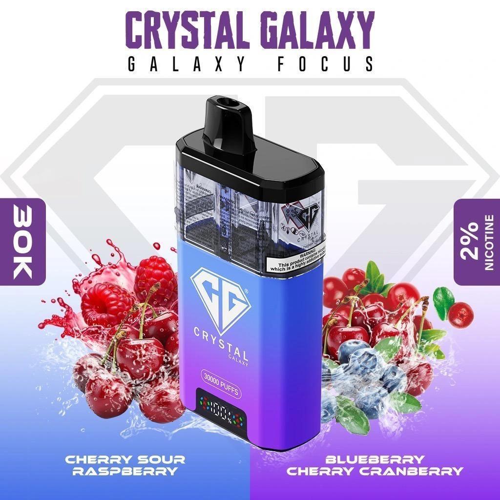 Crystal Galaxy Focus 30k Disposable Vape - Clouds Vapes