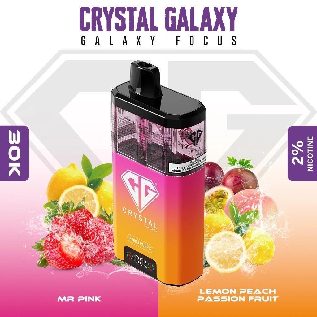 Crystal Galaxy Focus 30k Disposable Vape - Clouds Vapes