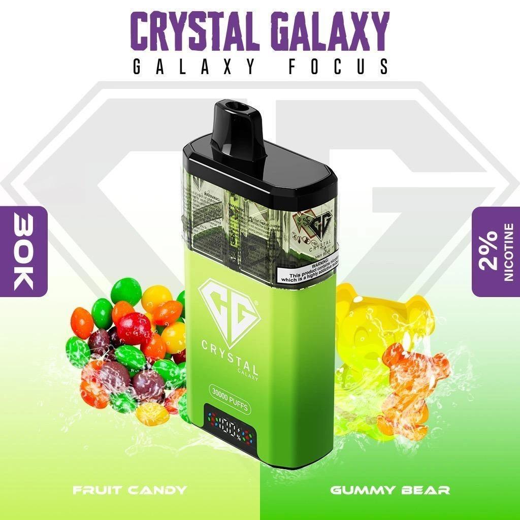 Crystal Galaxy Focus 30k Disposable Vape - Clouds Vapes