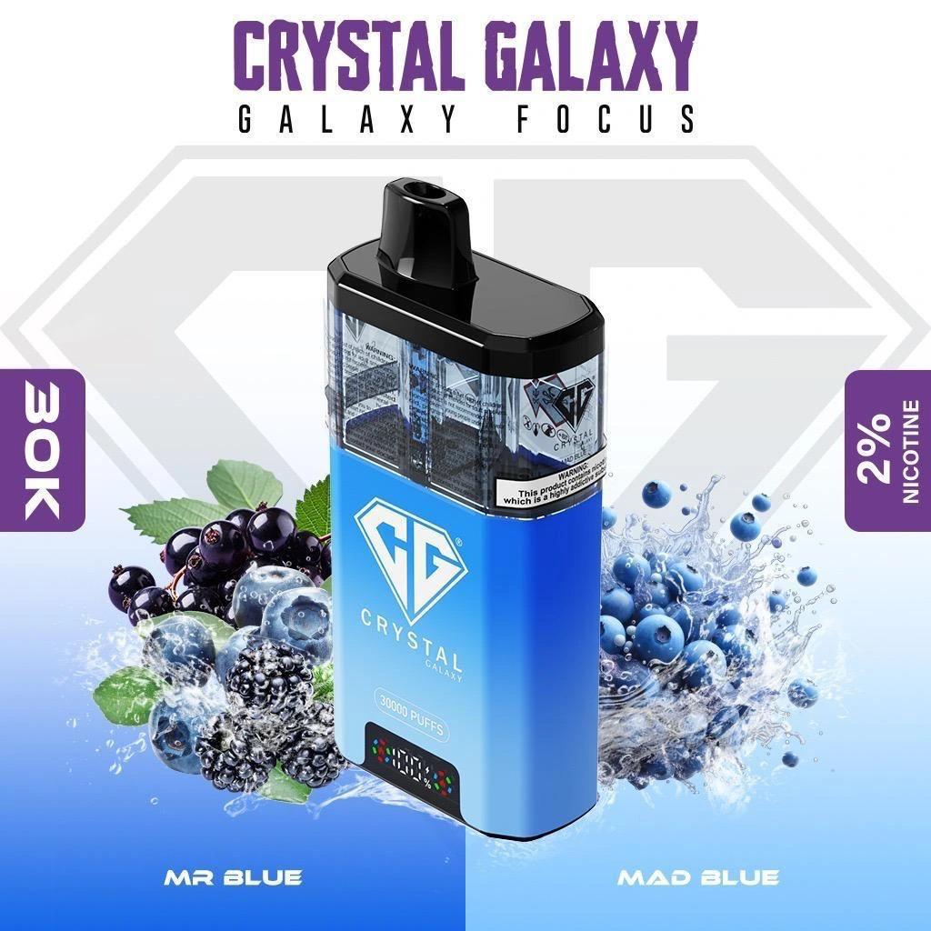 Crystal Galaxy Focus 30k Disposable Vape - Clouds Vapes