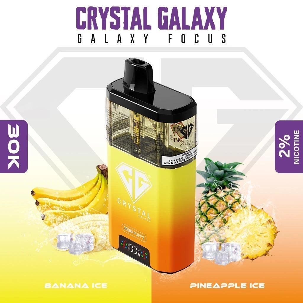 Crystal Galaxy Focus 30k Disposable Vape - Clouds Vapes