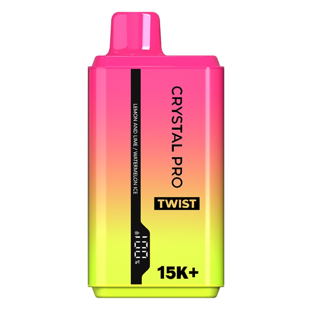 Crystal Pro Twist 15K Puffs Disposable Vape Box of 5 - Clouds Vapes