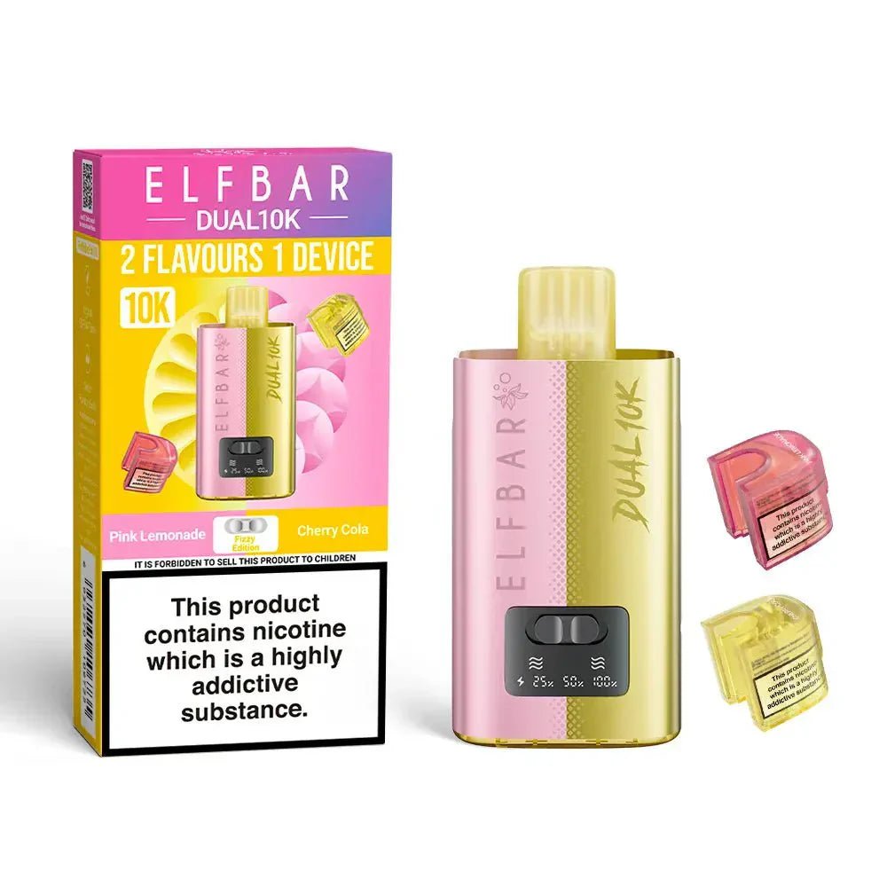 Elf Bar Dual 10K Disposable 2 in 1 Vape - Clouds Vapes