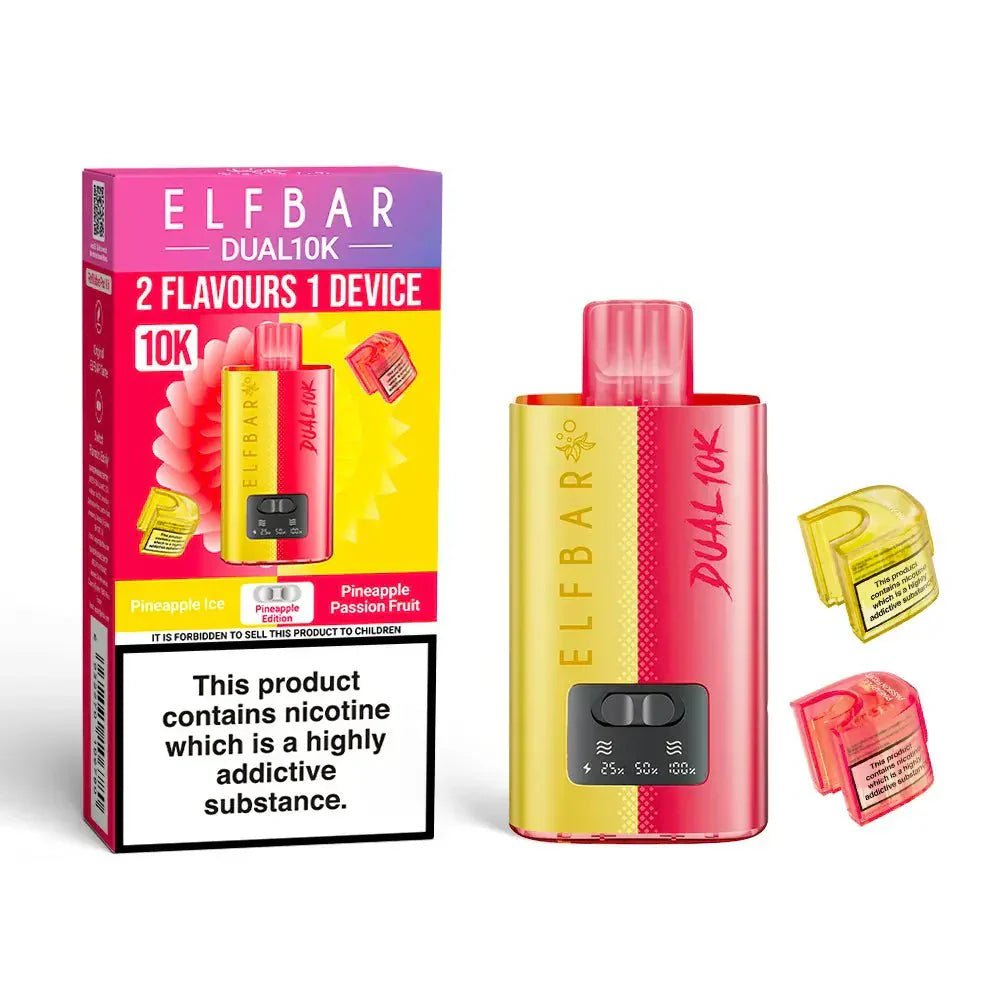 Elf Bar Dual 10K Disposable 2 in 1 Vape - Clouds Vapes