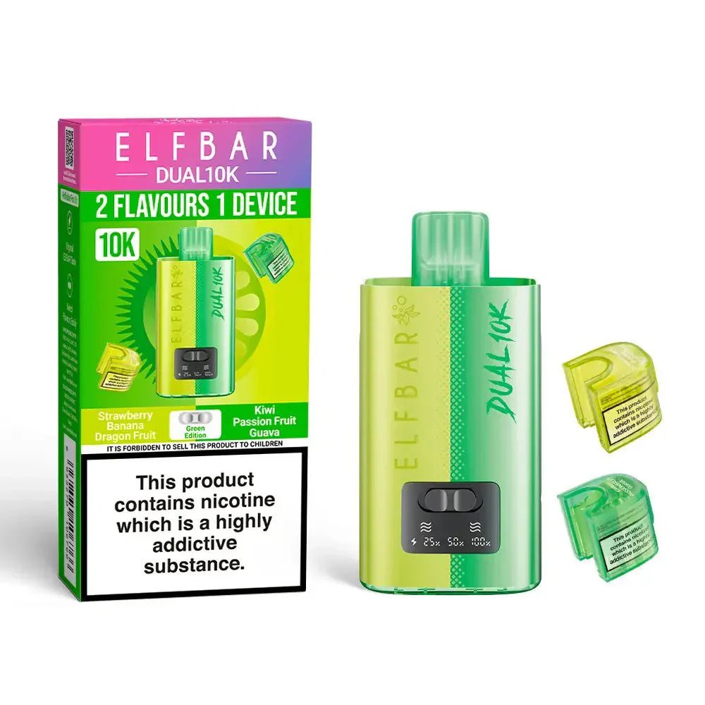 Elf Bar Dual 10K Disposable 2 in 1 Vape - Clouds Vapes