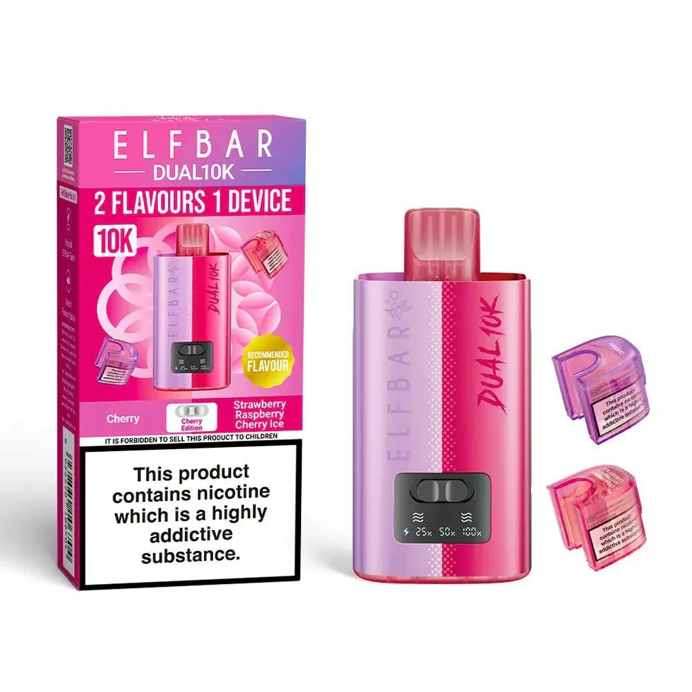 Elf Bar Dual 10K Disposable 2 in 1 Vape - Clouds Vapes