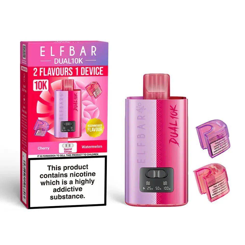 Elf Bar Dual 10K Disposable 2 in 1 Vape - Clouds Vapes