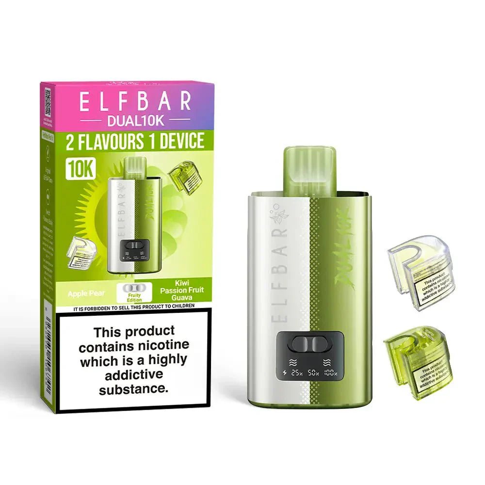 Elf Bar Dual 10K Disposable 2 in 1 Vape - Clouds Vapes