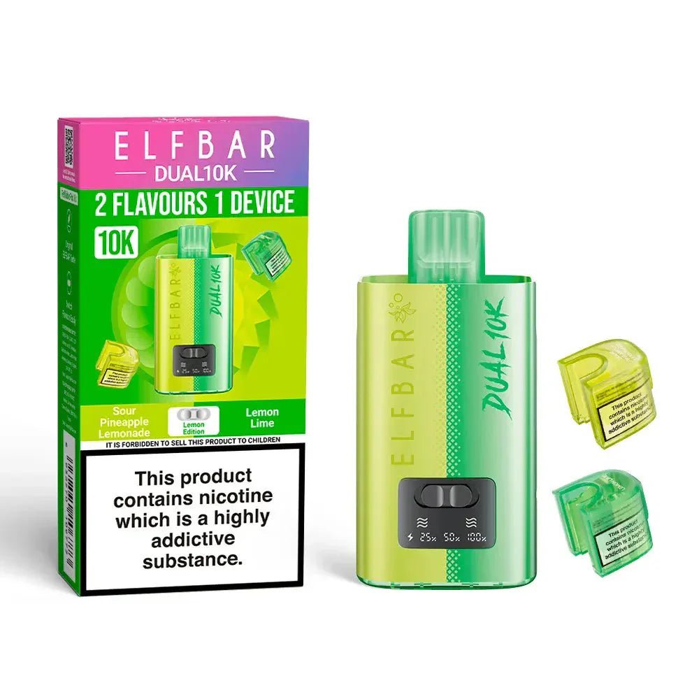 Elf Bar Dual 10K Disposable 2 in 1 Vape - Clouds Vapes