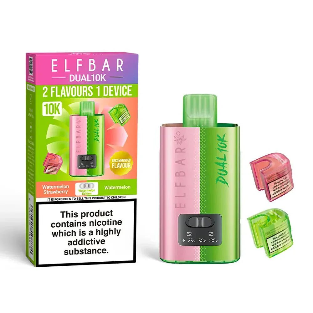 Elf Bar Dual 10K Disposable 2 in 1 Vape - Clouds Vapes