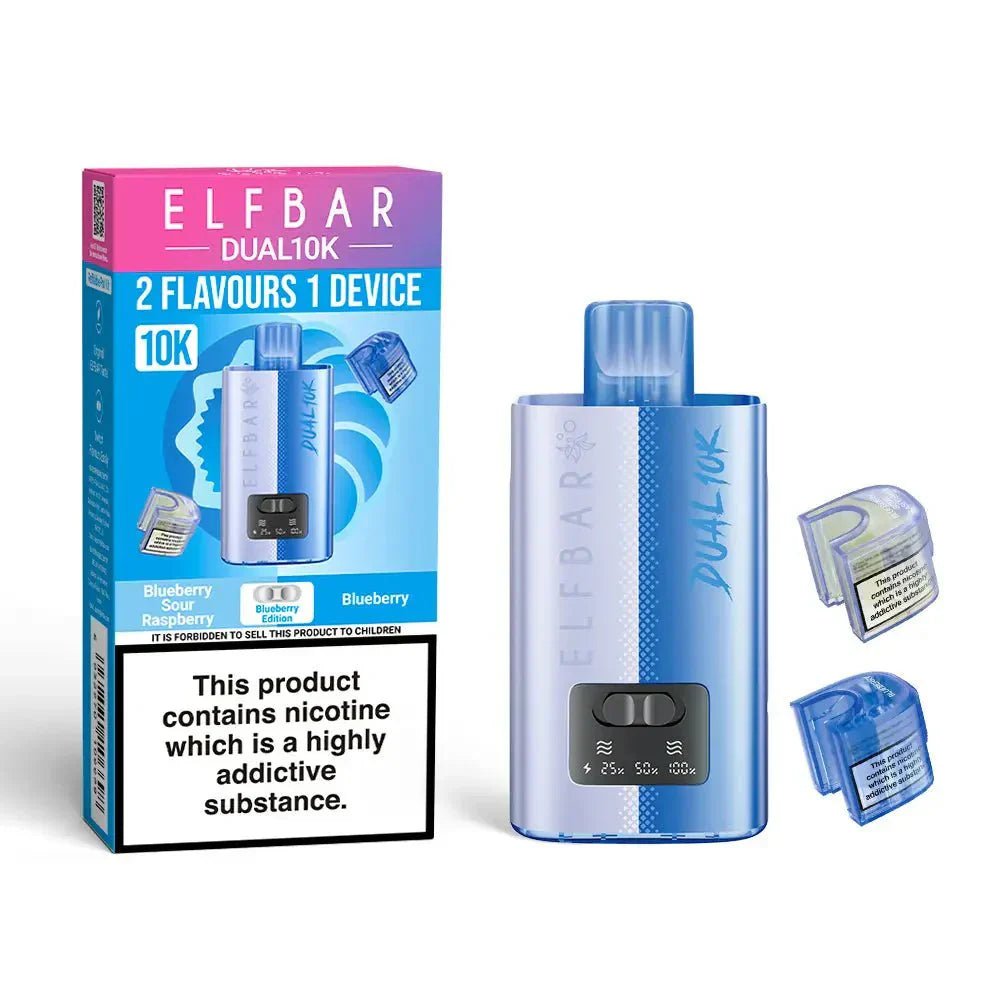 Elf Bar Dual 10K Disposable 2 in 1 Vape - Clouds Vapes