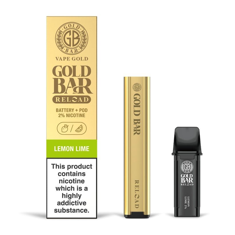 Gold Bar Reloaded Pod System Kit - Clouds Vapes