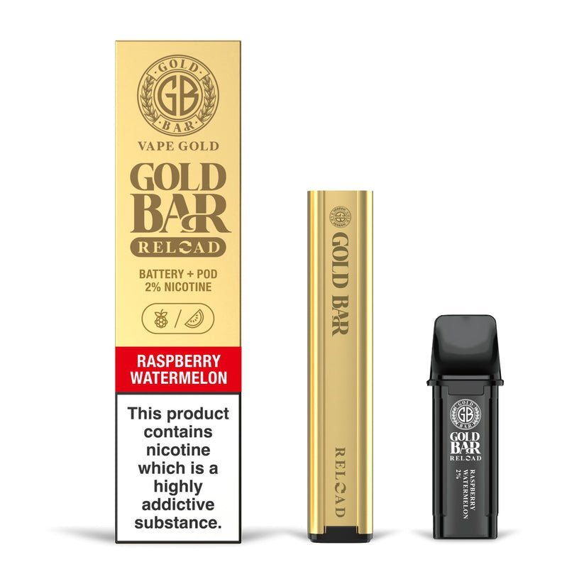 Gold Bar Reloaded Pod System Kit - Clouds Vapes