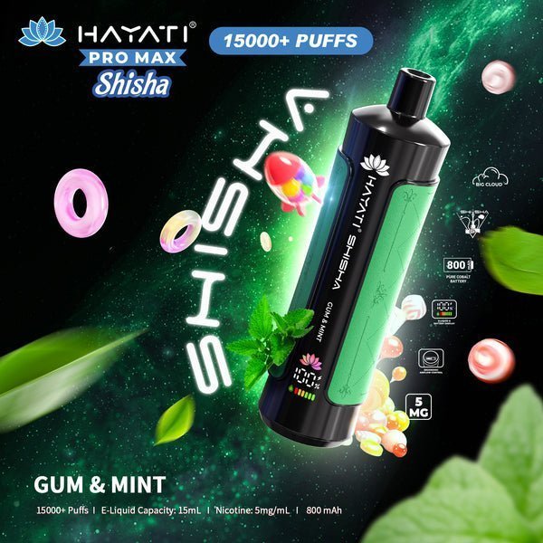 Hayati Pro Max Shisha 15000 Disposable Vape - Clouds Vapes