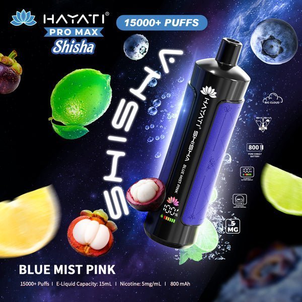 Hayati Pro Max Shisha 15000 Disposable Vape - Clouds Vapes