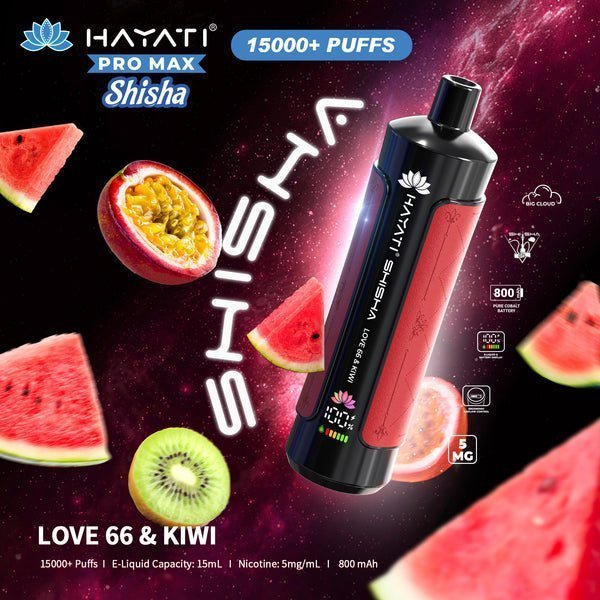 Hayati Pro Max Shisha 15000 Disposable Vape - Clouds Vapes