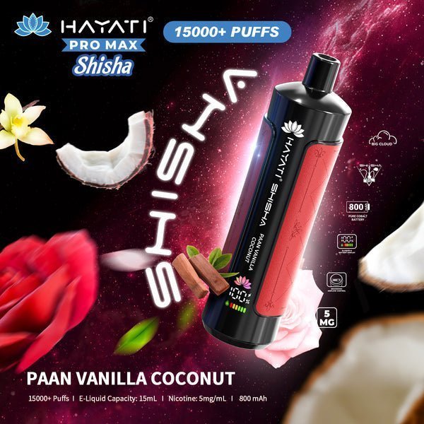 Hayati Pro Max Shisha 15000 Disposable Vape - Clouds Vapes