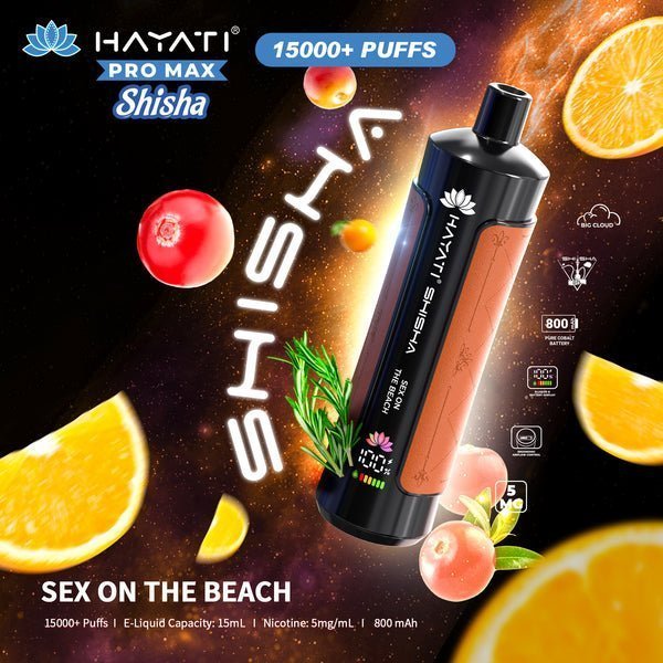 Hayati Pro Max Shisha 15000 Disposable Vape - Clouds Vapes