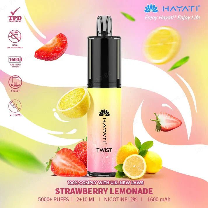 Hayati Twist 5000 Puffs Disposable Vape - Clouds Vapes