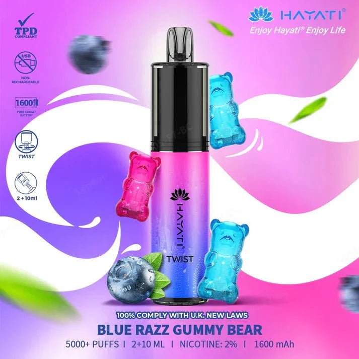 Hayati Twist 5000 Puffs Disposable Vape - Clouds Vapes