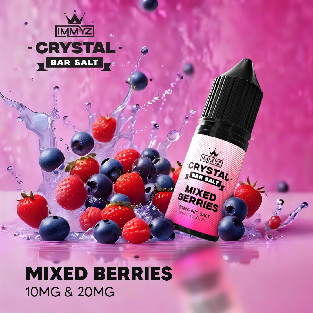 IMMYZ Crystal Bar Nic Salt 10ml E-liquid - Clouds Vapes