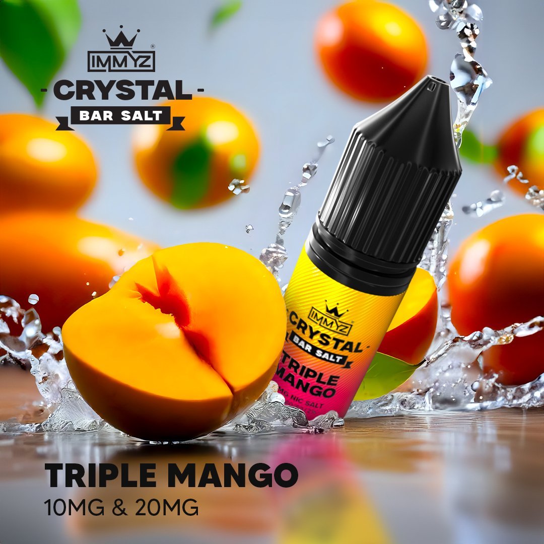 IMMYZ Crystal Bar Nic Salt 10ml E-liquid - Clouds Vapes