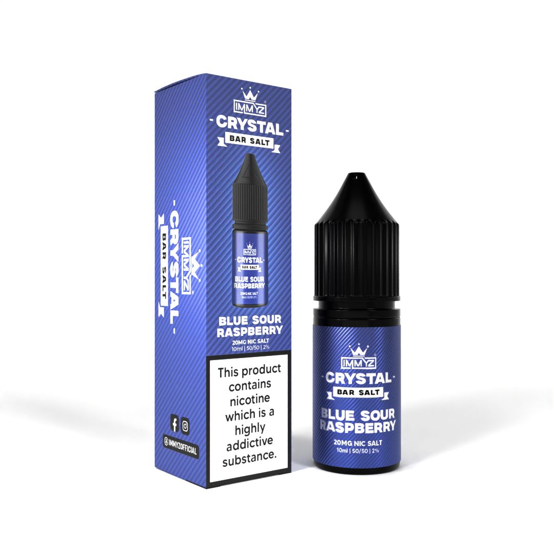 IMMYZ Crystal Bar Nic Salt 10ml E-liquid Pack of 10 - Clouds Vapes