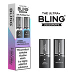 The Bling Ultra Plus 30k Replacement Pods Box of 5 - Clouds Vapes