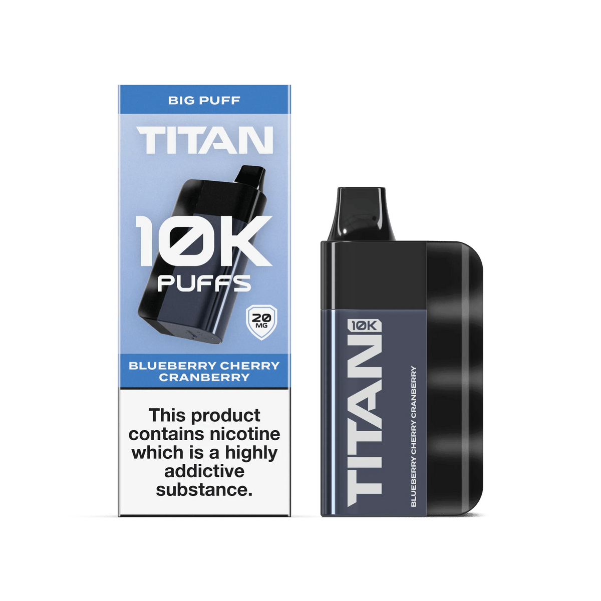 Titan 10K Puffs Disposable Vape Pod Kit Box of 5 - Clouds Vapes