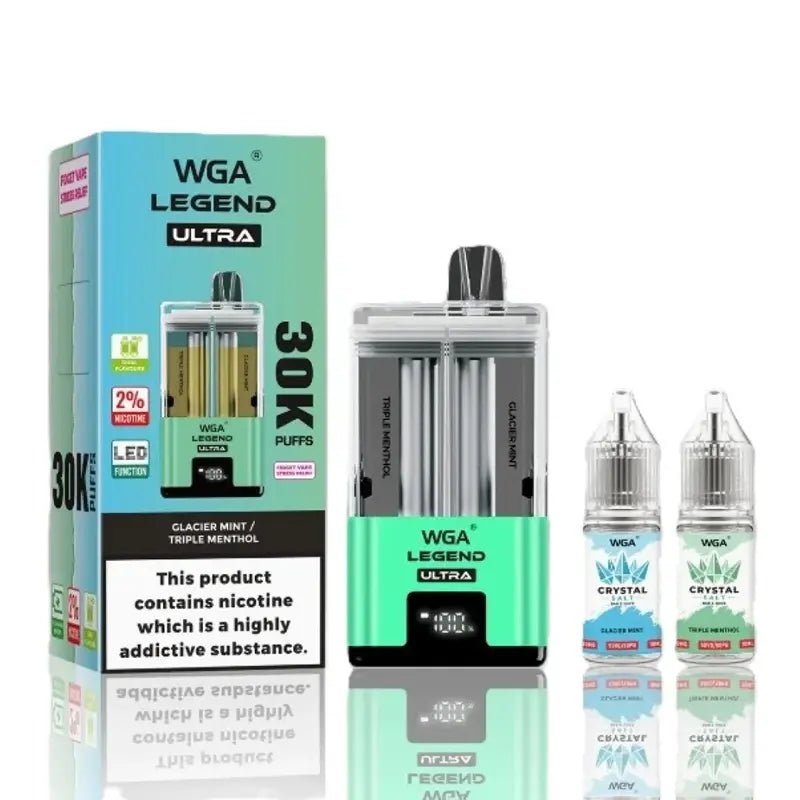 WGA Legend Ultra 30k Disposable Vape Box of 5 - Clouds Vapes