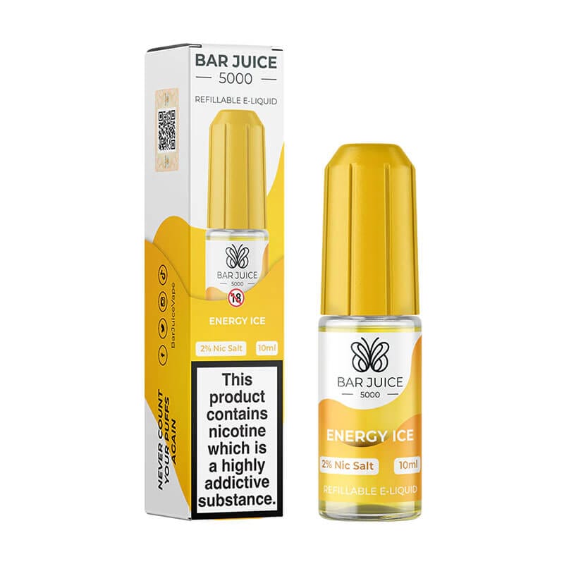 Bar Juice 5000 10ml Nic Salts E-liquids Box of 10 - Wolfvapes.co.uk-10mg