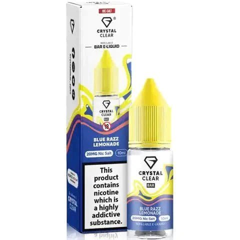 Crystal Clear 10ml Nic Salts - Wolfvapes.co.uk-Apple Peach