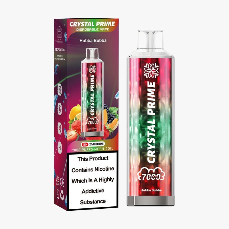 Crystal Prime 7000 3D Disposable Vape Puff Kit Box of 10 #Simbavapes#