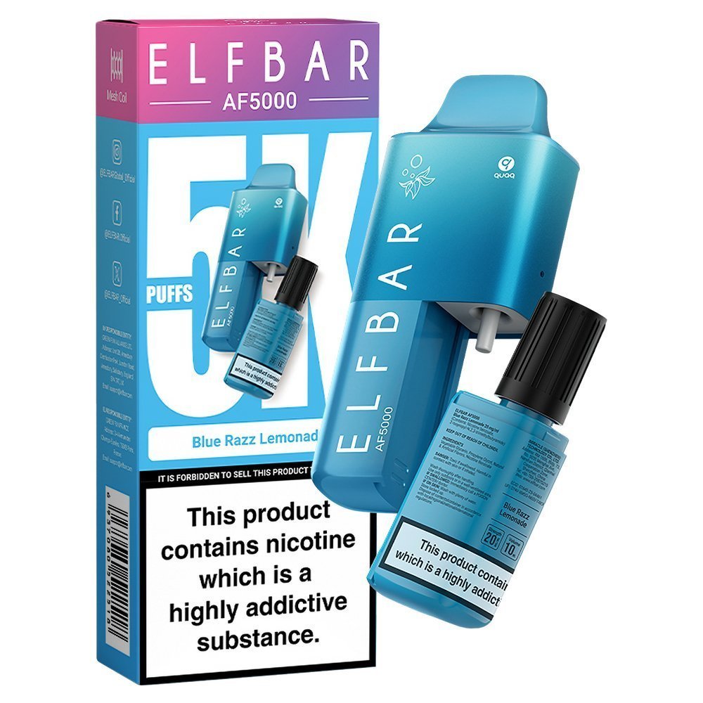 Elfbar AF5000 Puffs Disposable Vape Device - Clouds Vapes