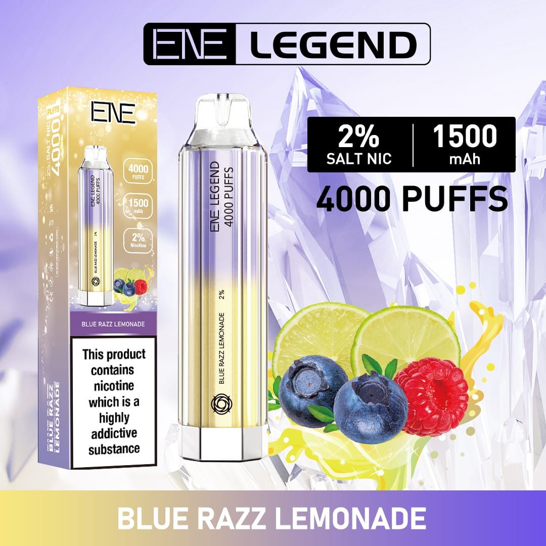 Elux ENE Legend 4000 Puffs Disposable Vape Pen (Pack of 10) #Simbavapes#
